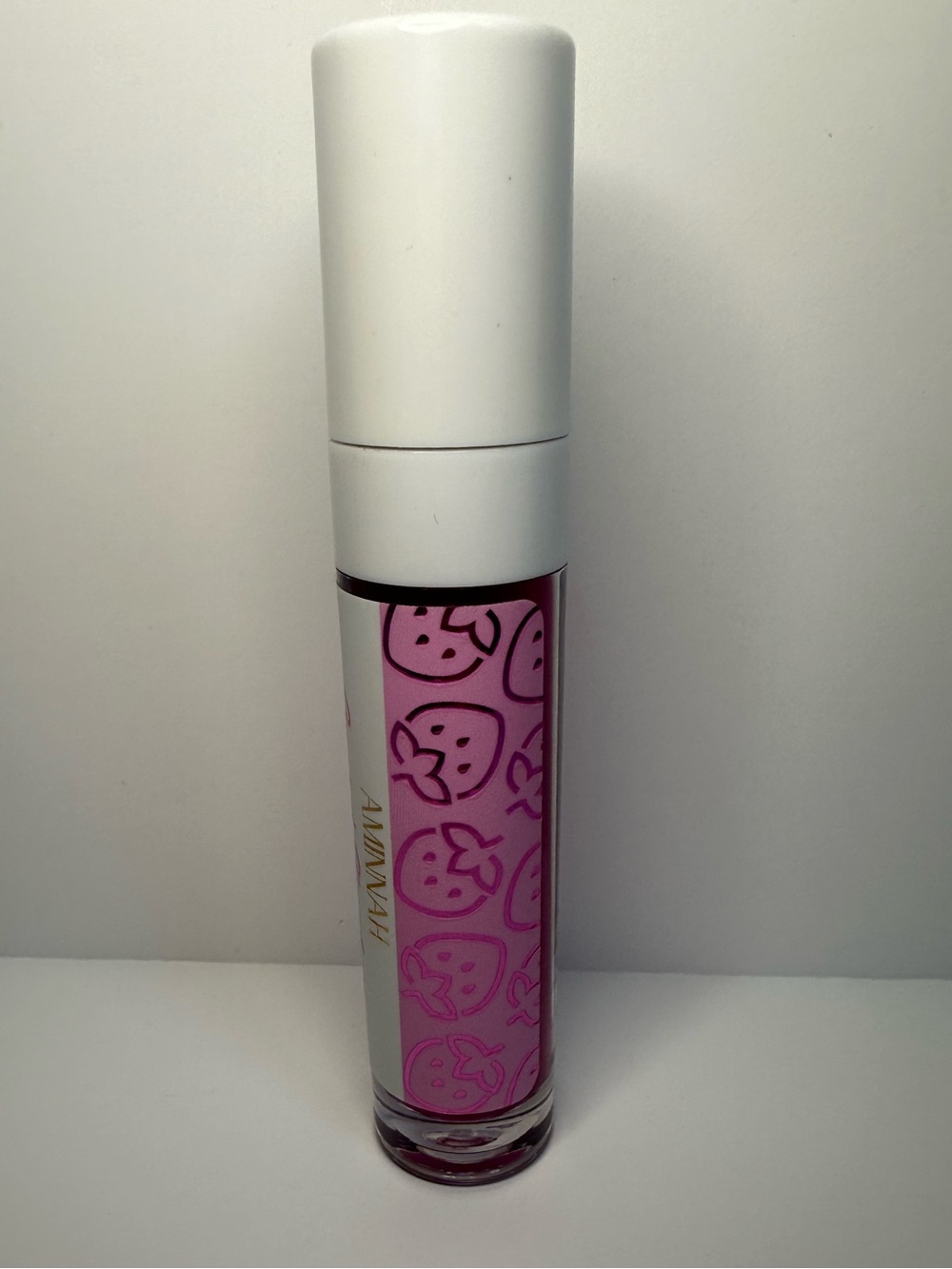 Aminnah New Sugared Strawberry Shimmery Pink Lipgloss - Picture 3 of 5